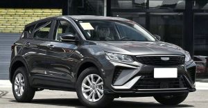 New Cars Hot Sale 2025 Geely Coolray 1.5L Manual Fuel Efficient Compact SUV Black Vehicle Cheap Car — image 3